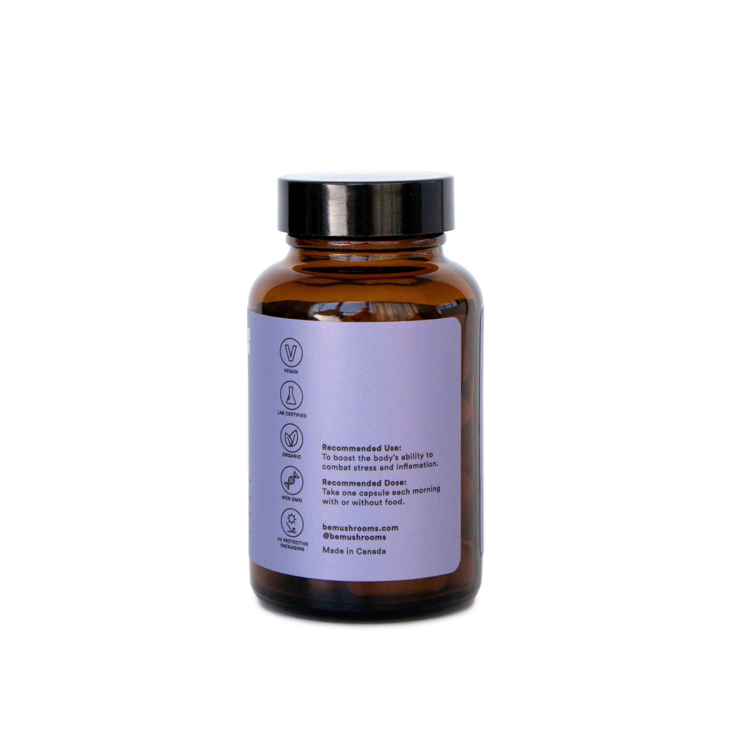 Be Calm (Booster) Mushroom Supplement Capsules - Image 3