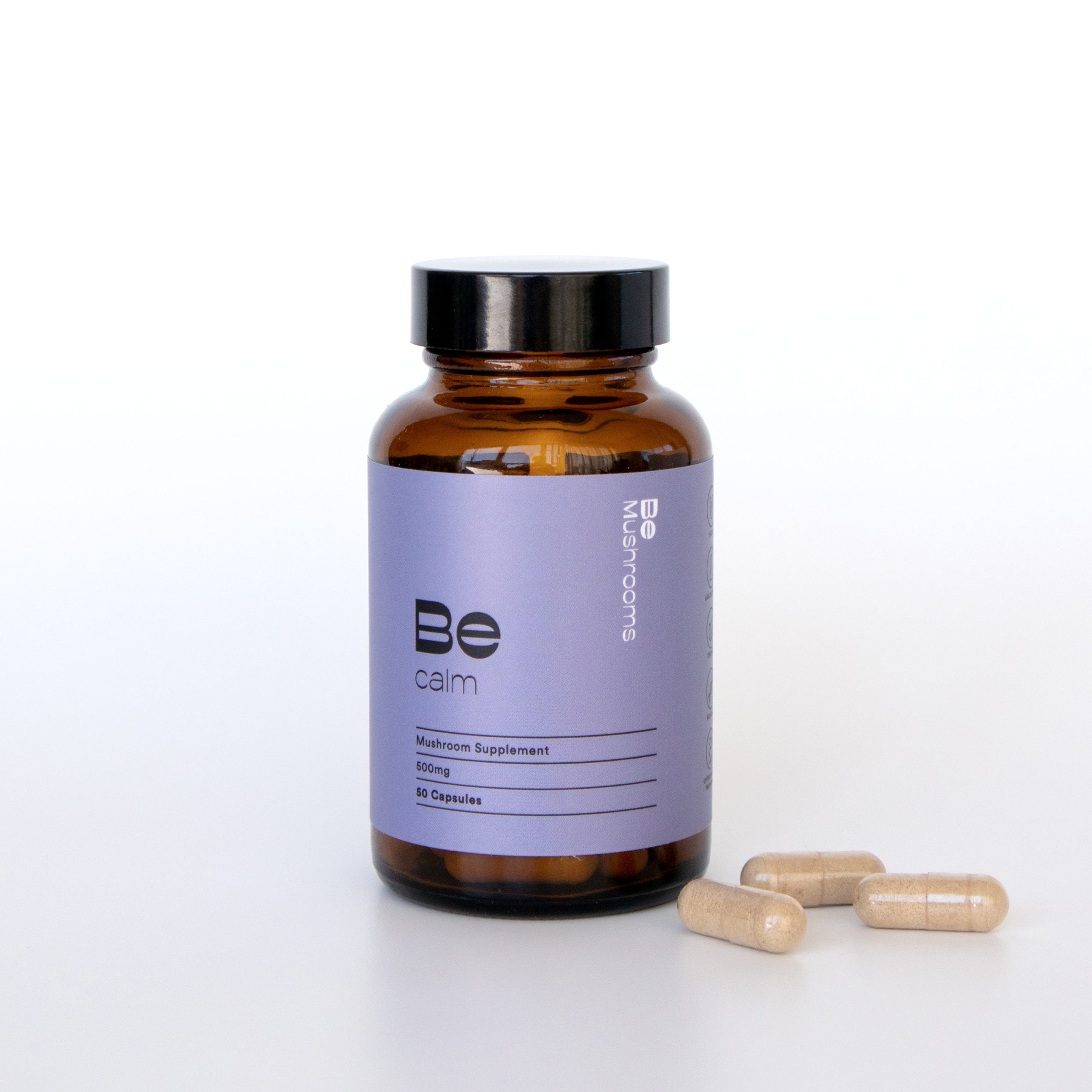 Be Calm (Booster) Mushroom Supplement Capsules - Image 4
