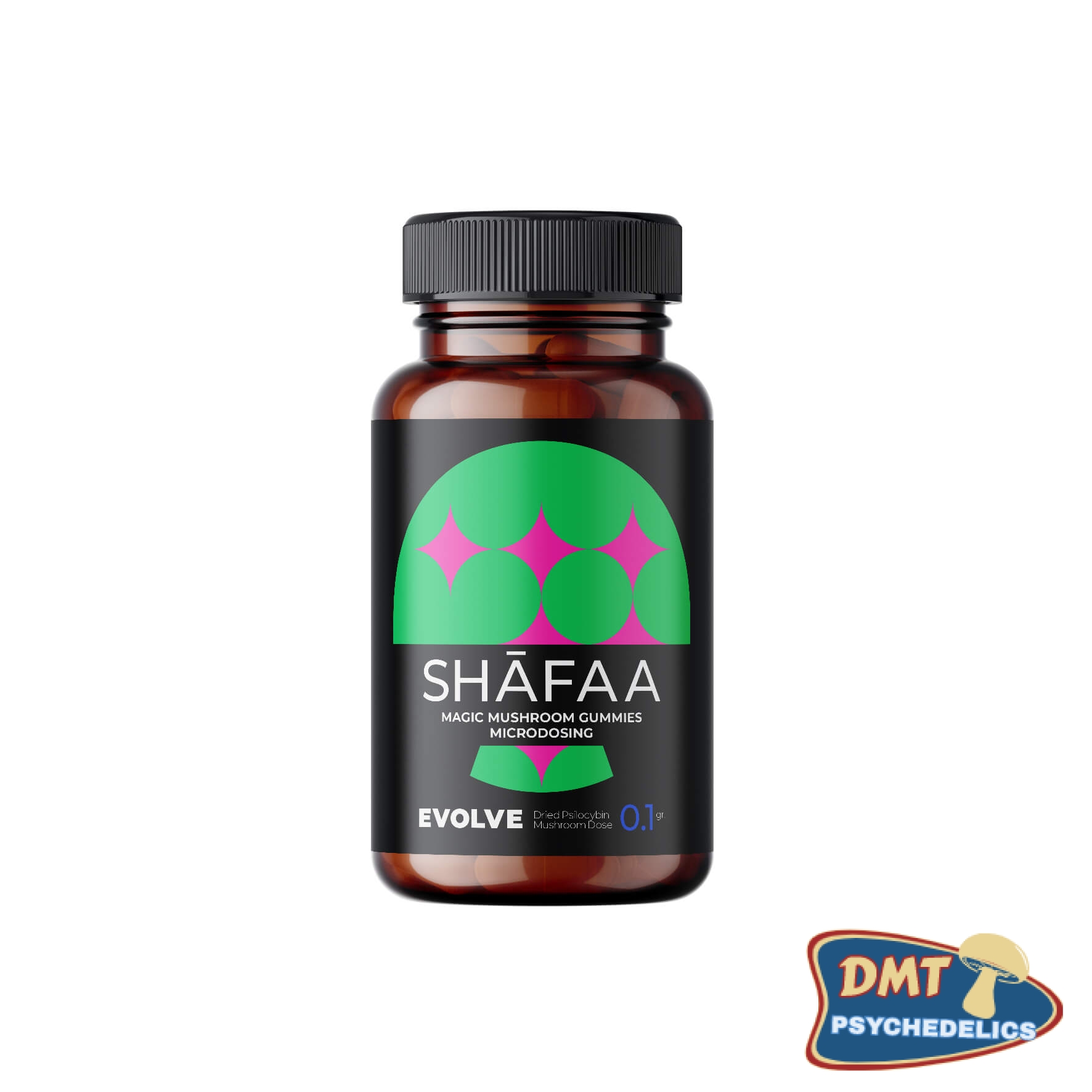 Shafaa Evolve Magic Mushroom Microdosing Gummy Bears - Image 3