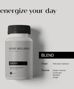 Spore Wellness (Energy) Microdosing Mushroom Capsules