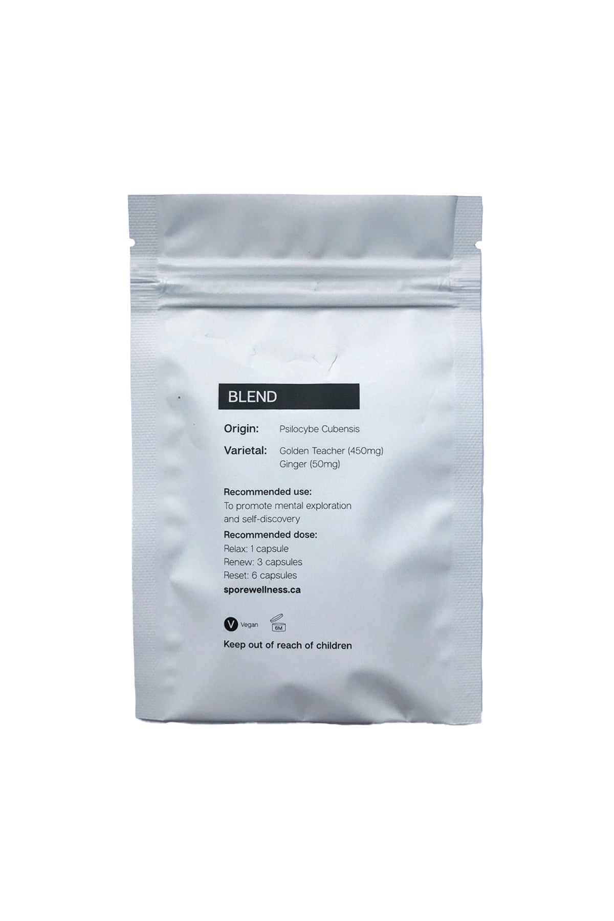 Spore Wellness (Reset) Macrodosing Mushroom Capsules (Choose from 5 Strains) - Image 3