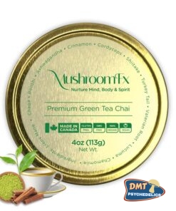 Alternative view of Premium Green Tea – 7 Mushrooms – MushroomFx – 20 Servings